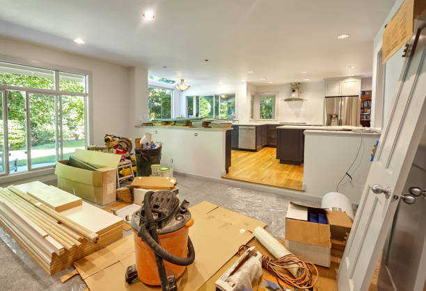 Professional Kitchen Island Installation technician working in Cologne, NJ